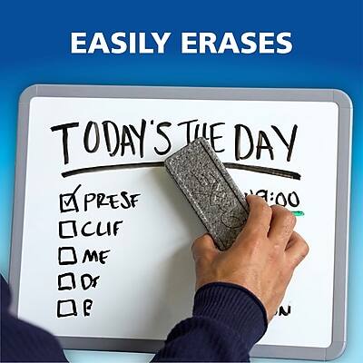 EASILY ERASES

TODAY'S THE DAY

- PRESF
- CLIF
- ME
- Dr
- B

9:00