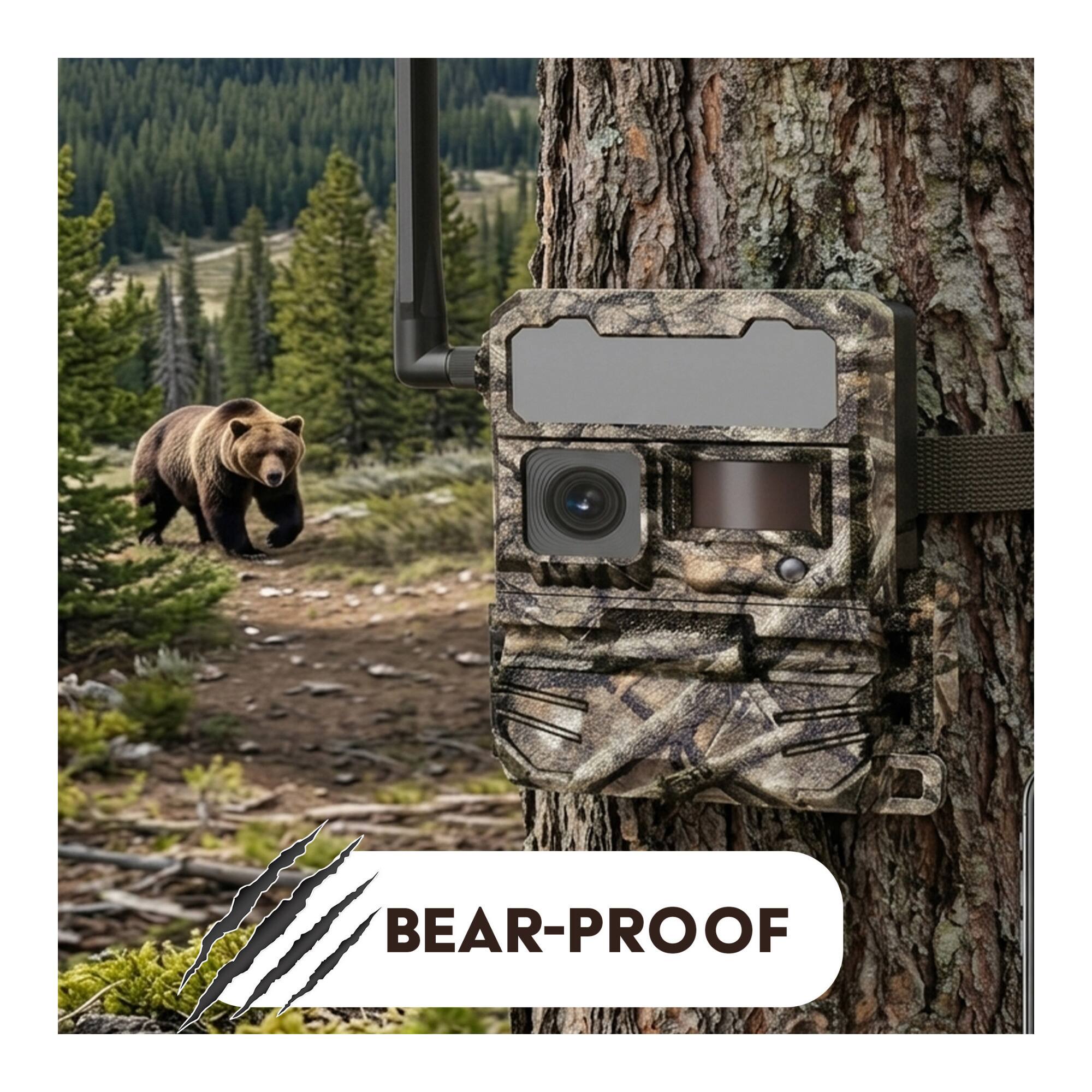 Back. Yellowstone - Yellowstone Y2 Trail Camera Bundle with Card Reader and Accessories (2-Pack).