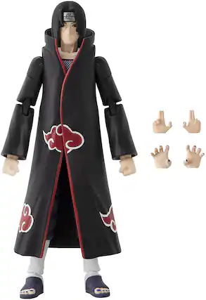 Front. Bandai - Bandai - Naruto - Anime Heroes - Uchiha Itachi Action Figure - Collectibles - Multicolor.
