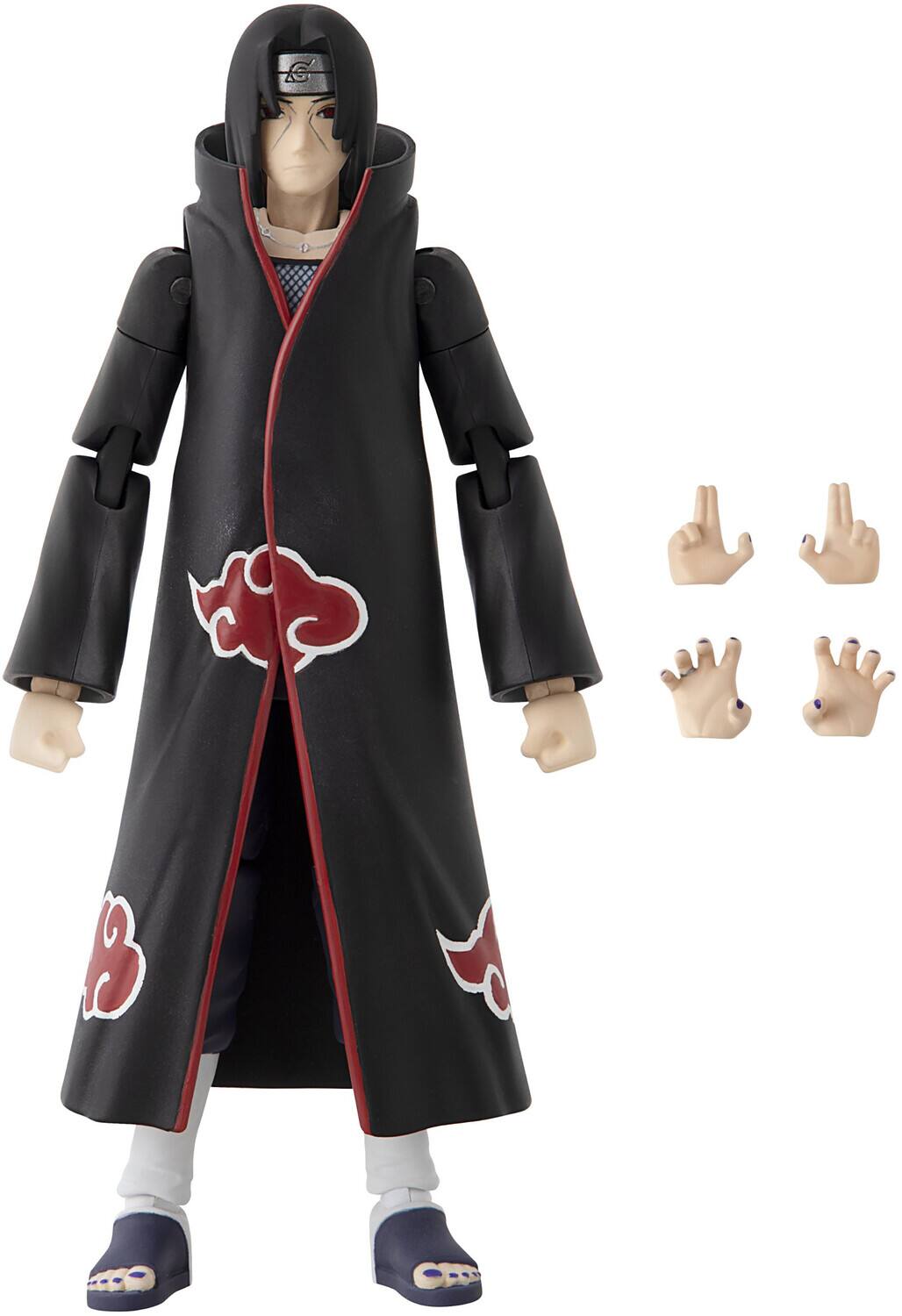 Bandai - Naruto - Anime Heroes - Uchiha Itachi Action Figure - COLLECTIBLES