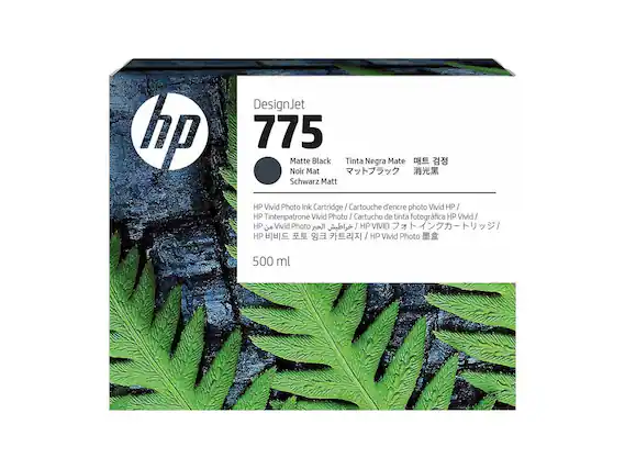 hp DesignJet 775 Matte Black Tinta Negra Mate Noir Mat Schwarz Matt HP Vivid Photo Ink Cartridge Cartouche d'encre photo Vivid HP / HP Tintenpatrone Vivid Photo / Cartucho de tinta fotográfica HP Vivid / HP VIVID / HP Vivid Photo 500 ml