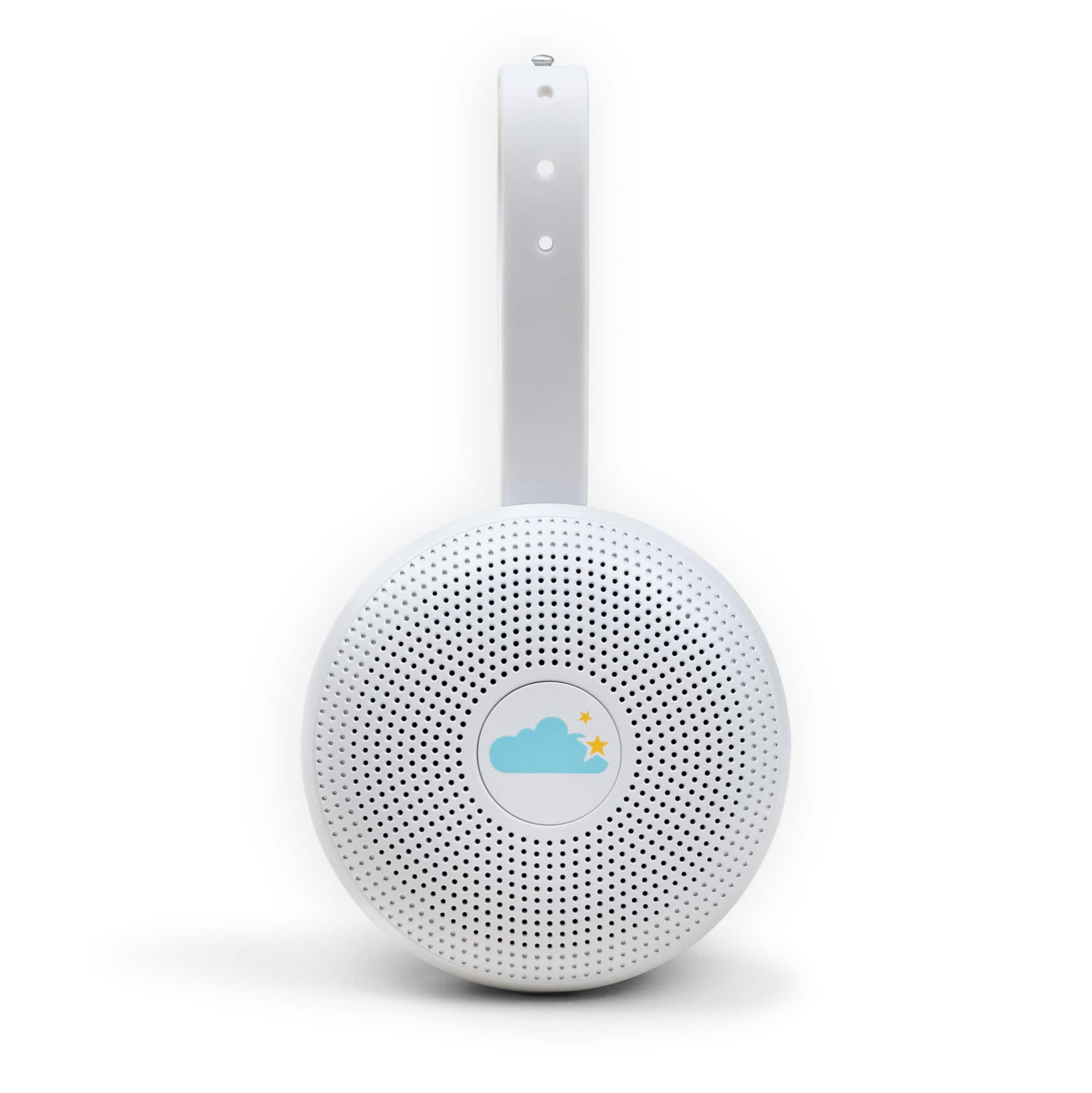 Front. Yogasleep - Yogasleep Hushh+ Travel Sound Machine - White.