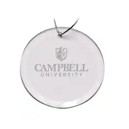 Jardine - Campbell Fighting Camels 3'' Round Glass Ornament - Multicolor