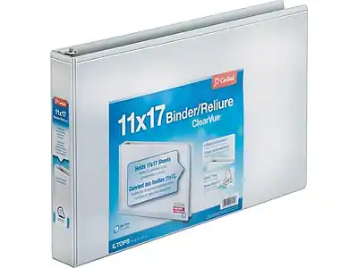 Sure, here is the corrected and grouped text from the image:
---
**11x17 Binder/Reliure ClearVue**
**Holds 11x17 Sheets**
Convenient aux reliures 11x17
**TOPS**
---
**ClearVue**
**11x17**
**11x17**
**TOPS**
---
**ClearVue**
**11x17**
**Holds 11x17 Sheets**
Convenient aux reliures 11x17
---
**TOPS**
---
**ClearVue**
**11x17**
**Holds 11x17 Sheets**
Convenient aux reliures 11x17
---
**TOPS**
---
**ClearVue**
**11x17**
**Holds 11x17 Sheets**
Convenient aux reliures 11x17
---
**TOPS**
---
This text is grouped and corrected based on the visible parts of the packaging.