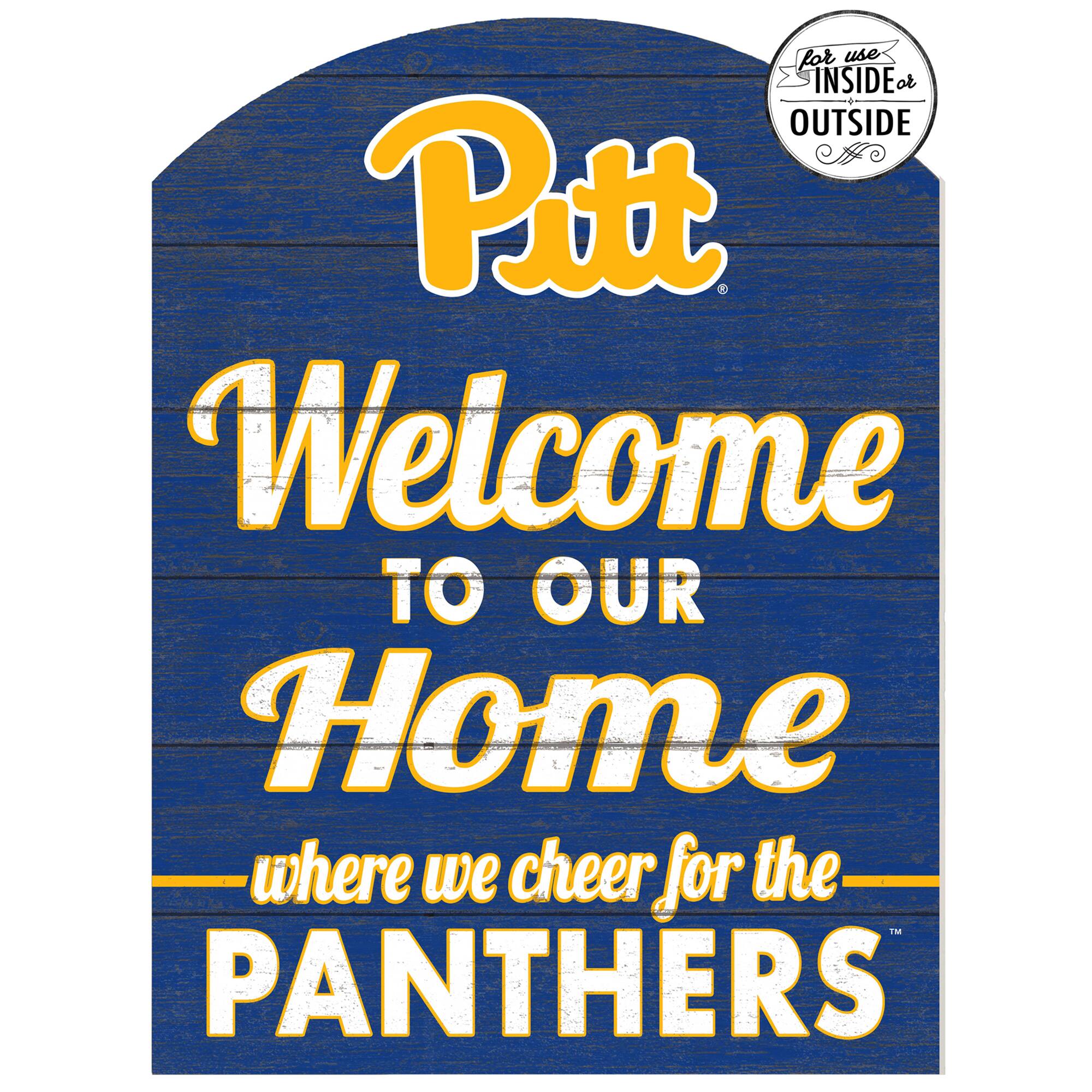 Pitt Panthers 16'' x 22'' Marquee Sign