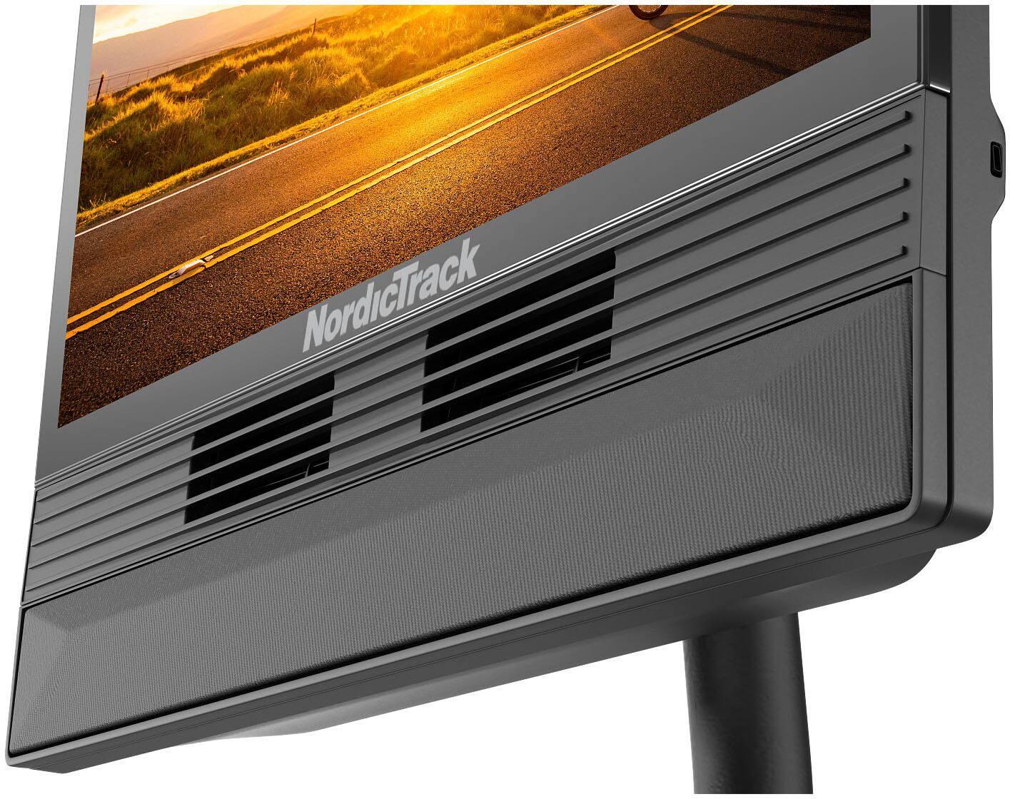 Alt View 13. NordicTrack - NordicTrack 24 Studio Bike for a Best-In-Class Cycling Experience - Black.