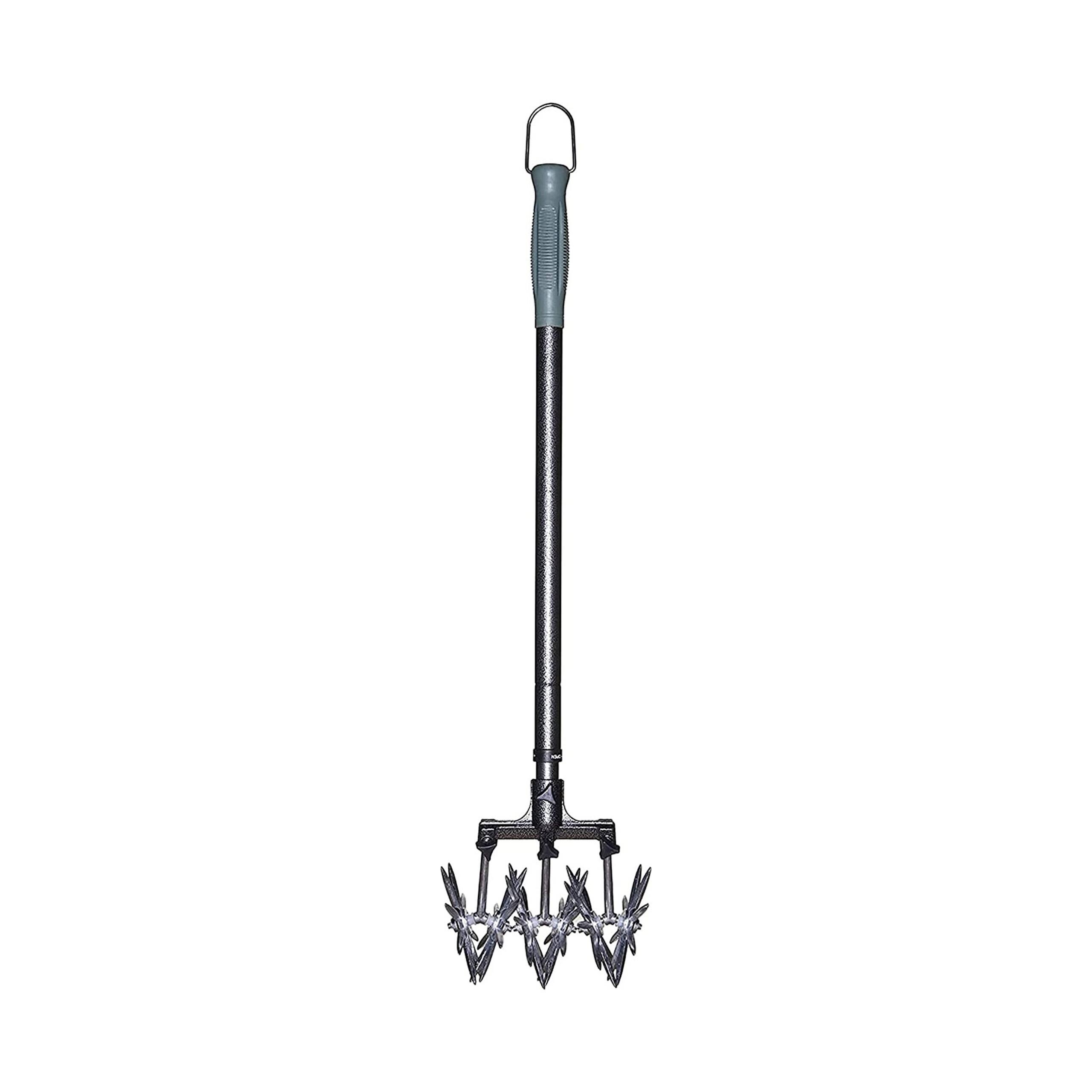 Front. Yard Butler - Adjustable Rotary Cultivator - Back-Saving Soil Preparation Tool, Detachable Blades, Adjustable Handle IRC-3.