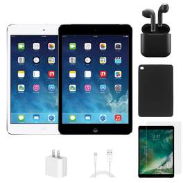 Apple - Refurbished Excellent - iPad Mini 2 A1489 (WiFi) 32GB w/ Case, Wireless Earbuds,Tempered Glass Screen Protector - Space Gray