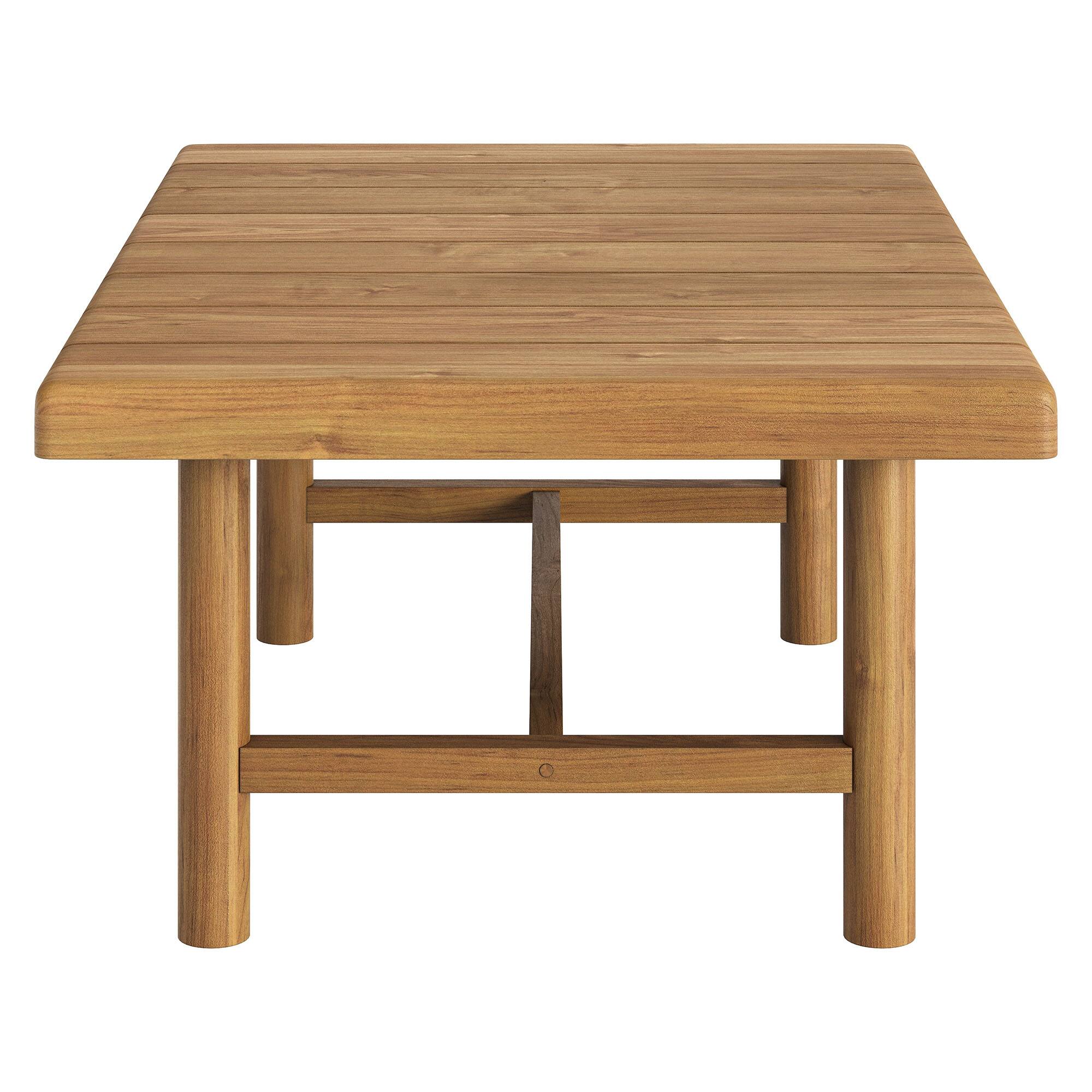 Alt View 1. Modway - Eleni 41-Inch Outdoor Teak Wood Coffee Table by Modway - Natural.