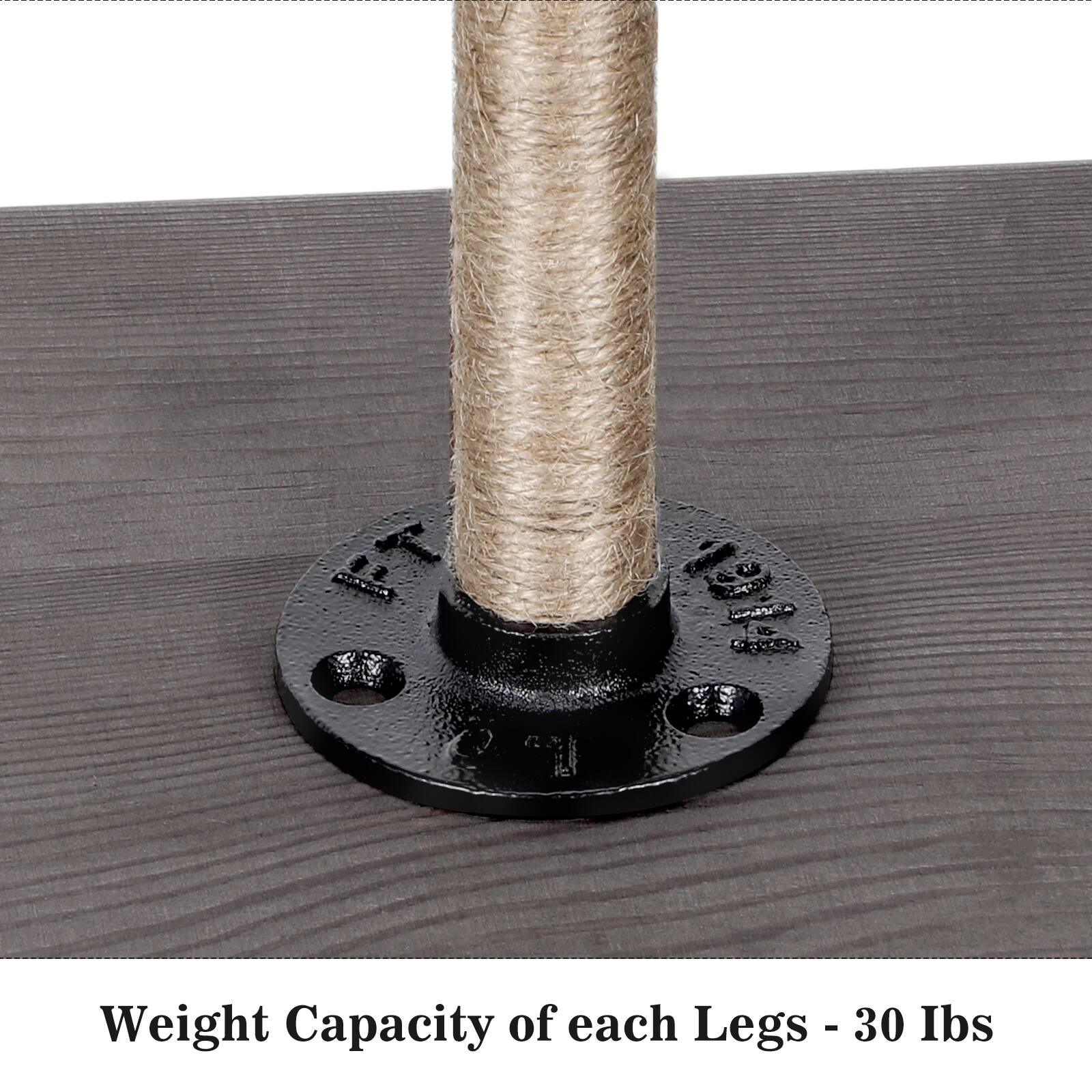 Weight Capacity of each Legs - 30 lbs