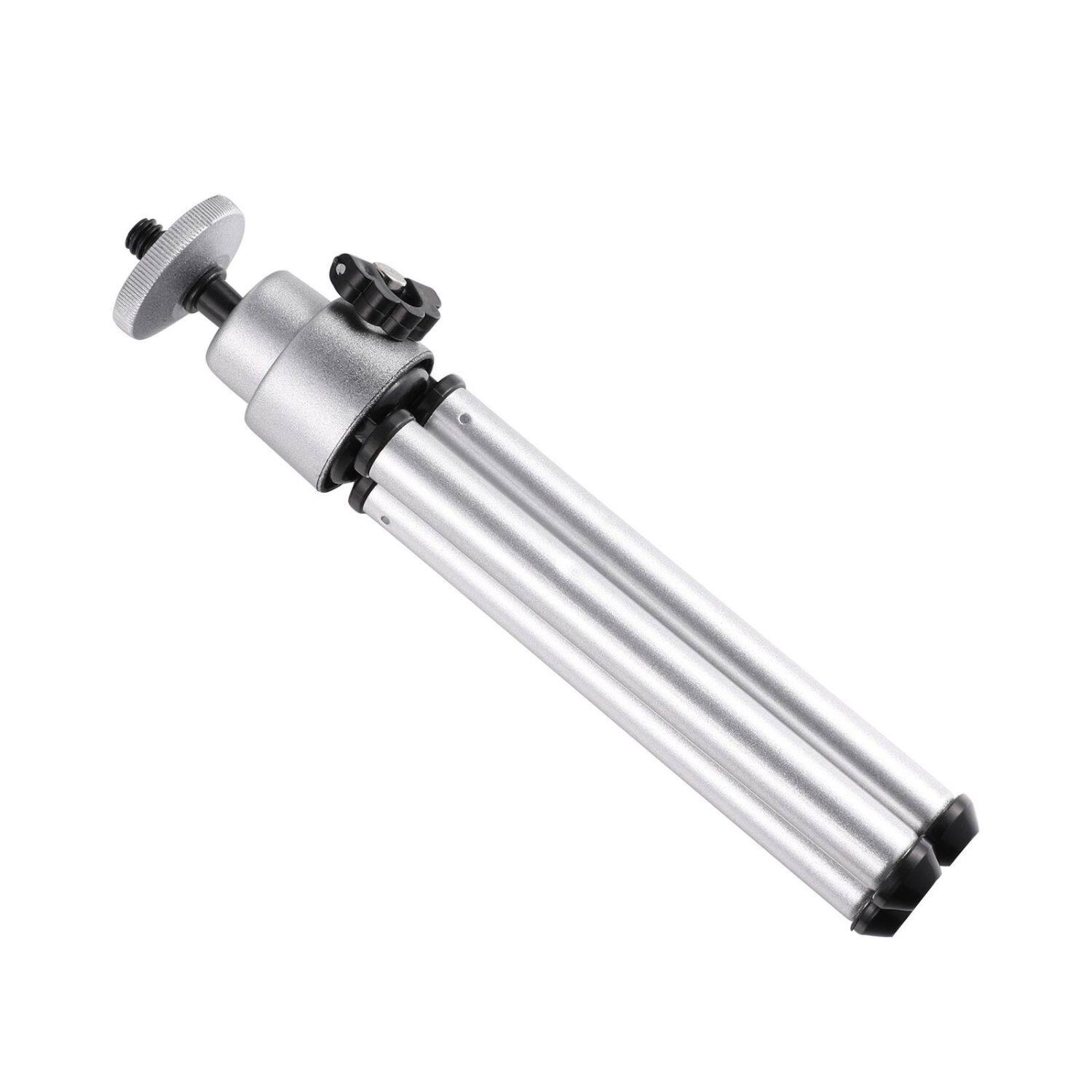 Left. Stock Preferred - Professional Tripod Stand with Adjustable Universal Phone Holder.