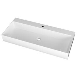 30 inch Rectangular Wall Mounted Sink in Matte