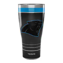 Tervis - Carolina Panthers 30oz. Night Game Stainless Steel Tumbler - Multicolor