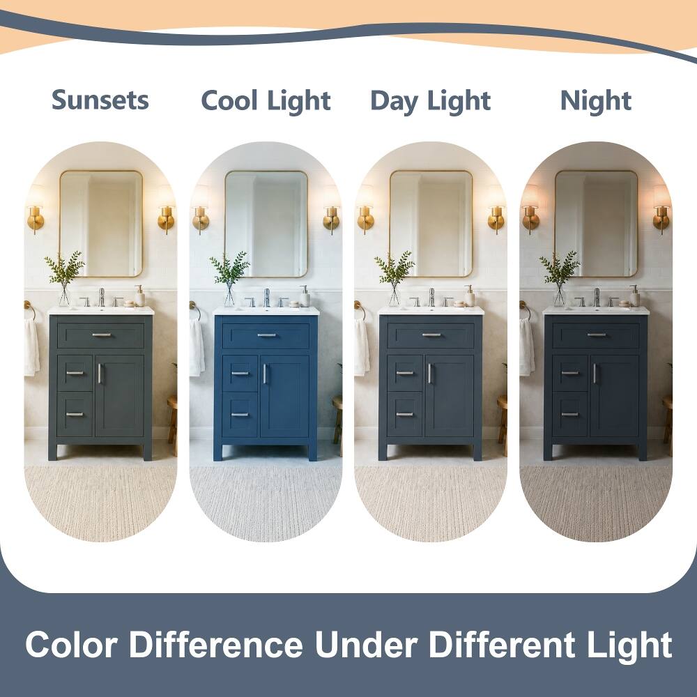 Sunsets  
Cool Light  
Day Light  
Night  

Color Difference Under Different Light