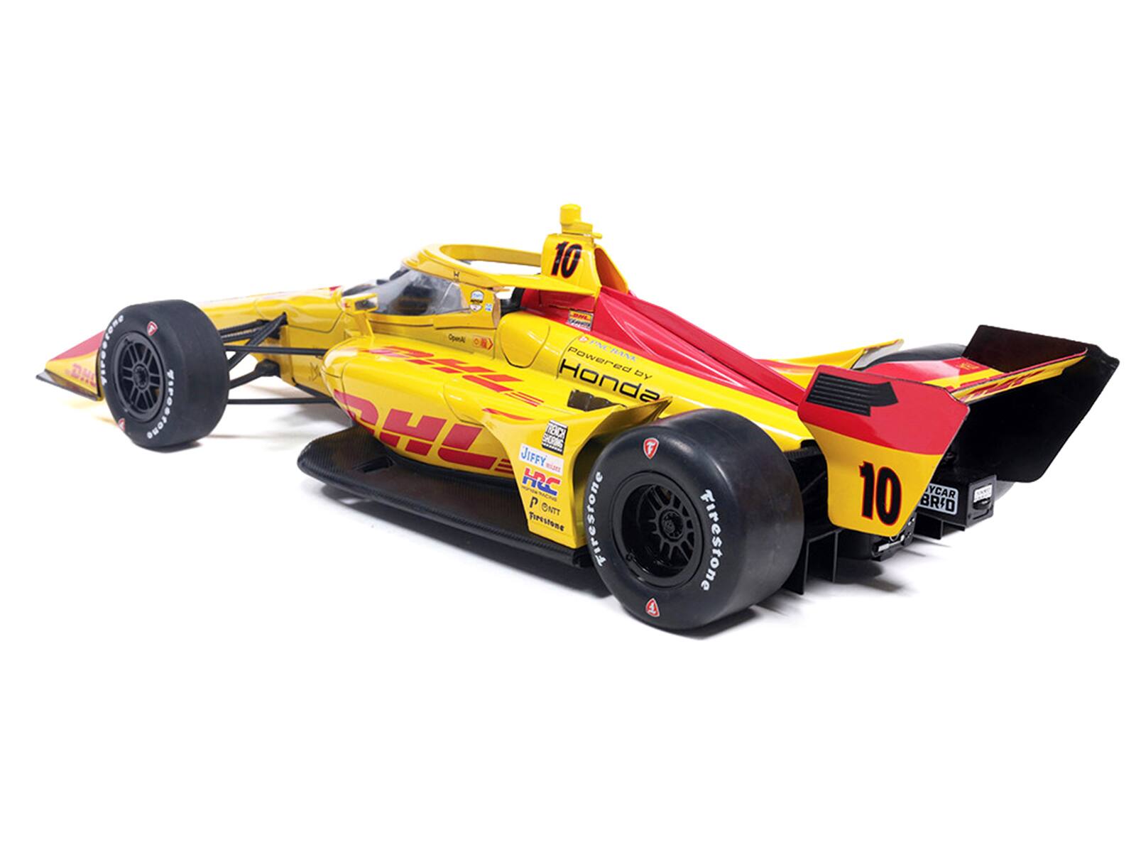 DHL CHOSOGARA  
10  
Powered by Honda  
DY P40  
100  
SOS  
JIFFY  
HRC  
P ONTT  
Tirestone  
Firestone  
Firestone  
10  
YCAR  
BRIO