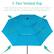 3-Tier Vented Top
Three openings allow hot air to escape and winds to pass through for overall stability & ideal relaxation