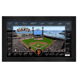 Highland Mint - San Francisco Giants Framed 12" x 20" 2025 Signature Field Photograph - Facsimile Signatures - Limited Edition of 5,000 - Multicolor
