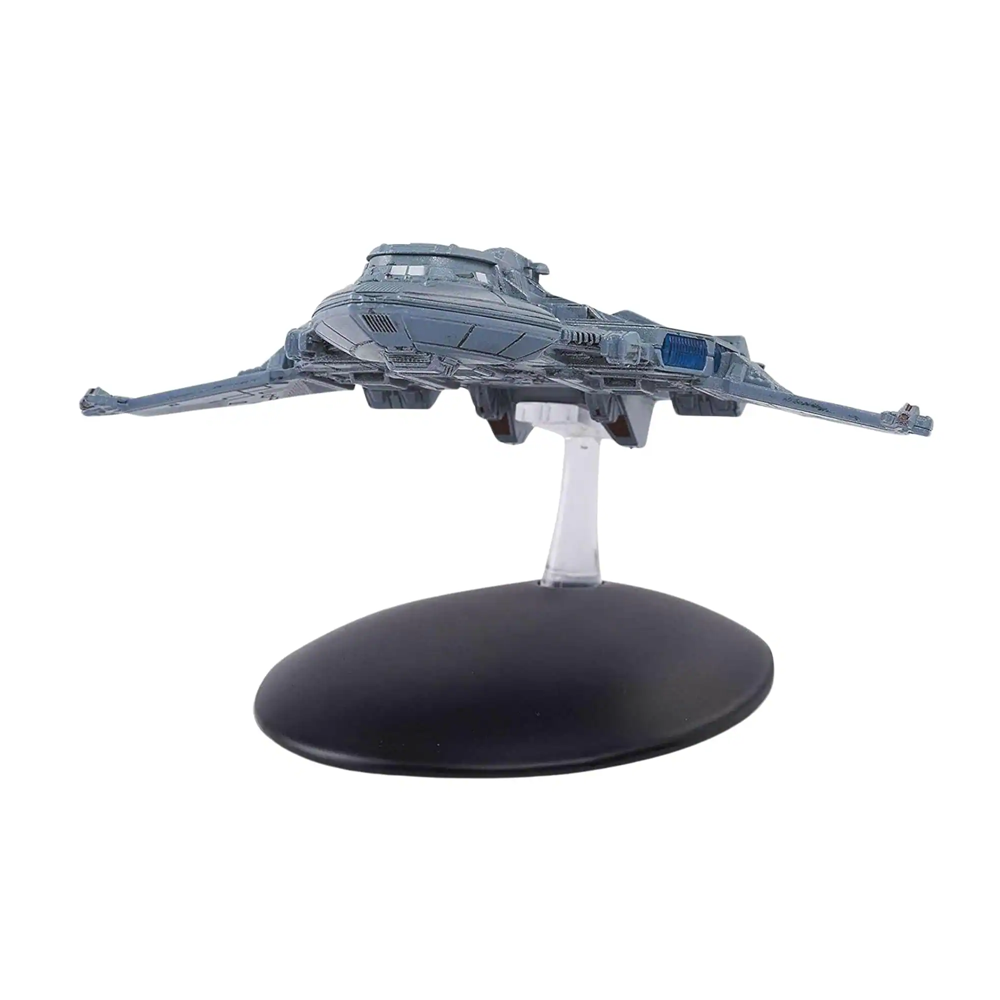 Alt View 2. Eaglemoss - Eaglemoss Star Trek Starship Replica | Maquis Fighter - Grey.