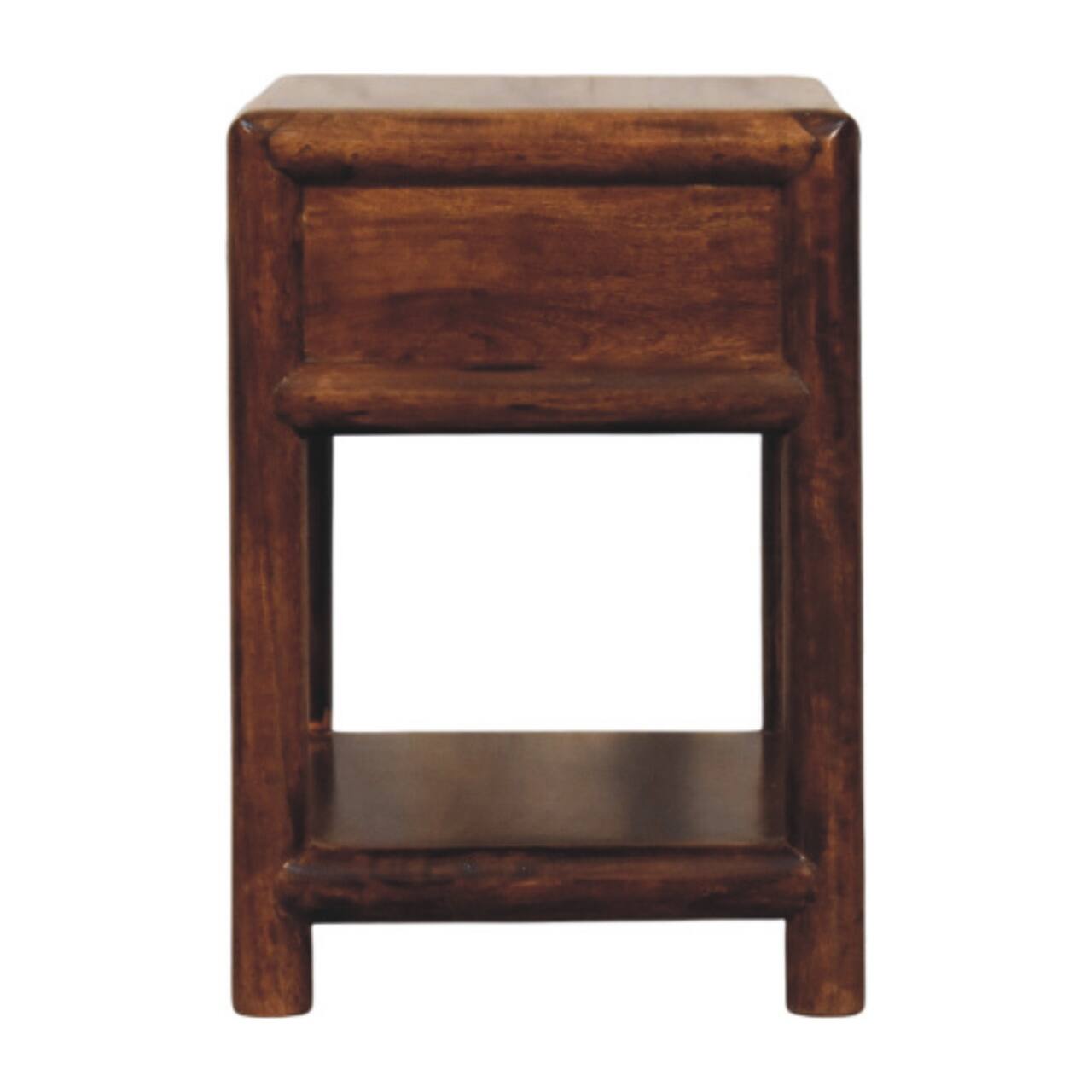 Alt View 4. Artisan Furniture - Artisan Furniture Solid Wood Regency Chestnut Nightstand, 1 Drawer - Chestnut.