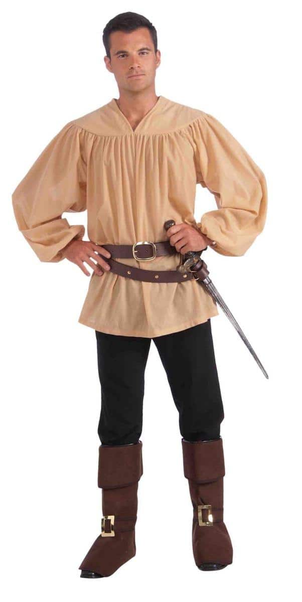 Forum Novelties - Medieval Man Adult Costume Shirt One Size Fits Most - Beige price history on PriceWatchPro
