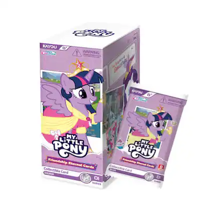 H M KAYOU 8' SELECT EDITION ! WARNING
KAYOU B SELECT EDITION ! WARNING
MY LITTLE PONY Friendship Eternal Cards
Collectible Card SILVER
8 Collectible Card SERIES