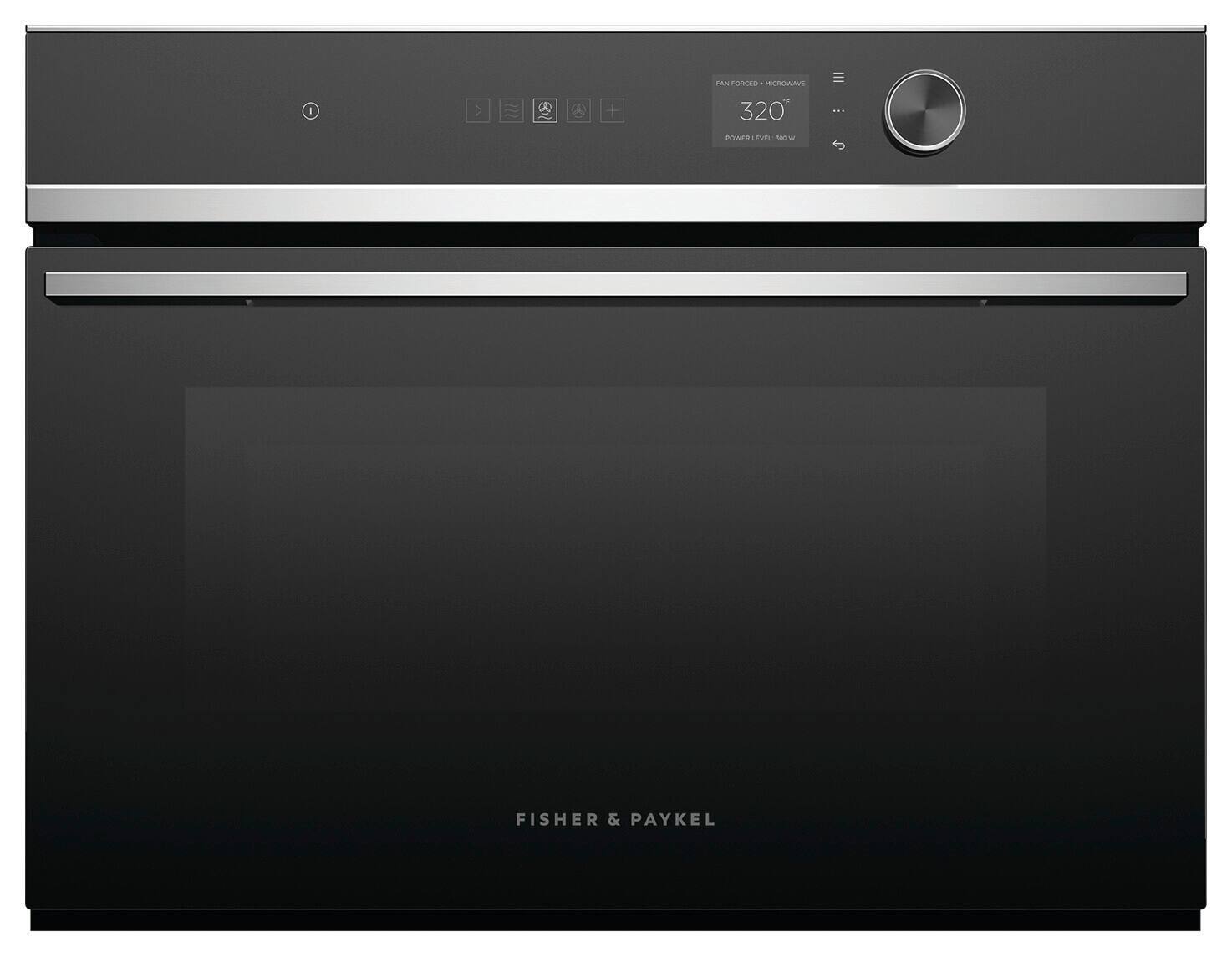 Fisher & Paykel oven with a digital display.