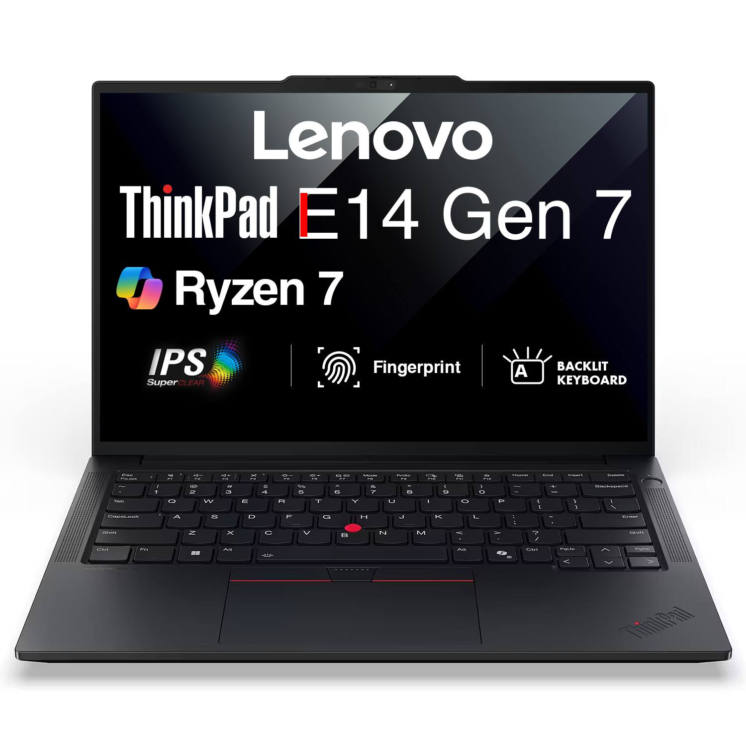Lenovo ThinkPad E14 Laptop 14.0 WUXGA (AMD Ryzen 7 250, 16GB DDR5