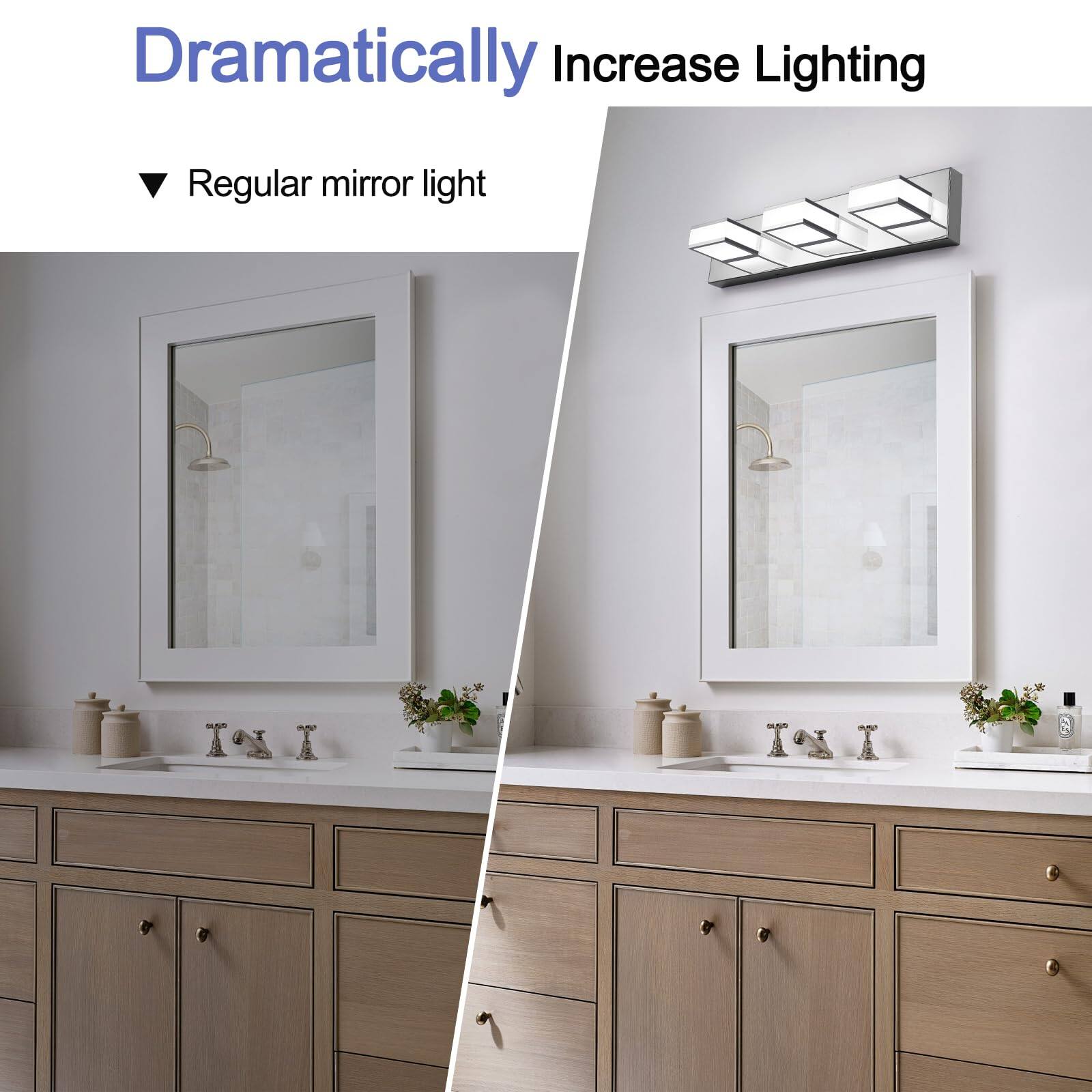 Dramatically Increase Lighting

Regular mirror light