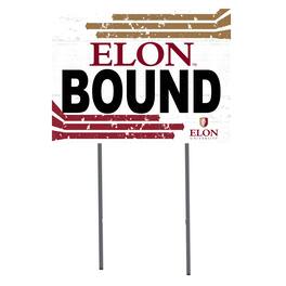Jardine - Elon Phoenix 18" x 24" Bound Yard Sign - White