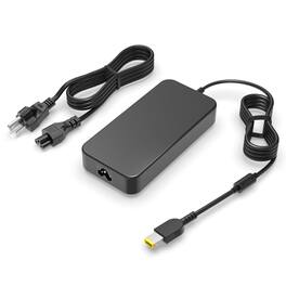 DORLUKFU - 135W Slim Tip Charger Fit for Lenovo Thinkpad Docking Station Power Cord, for Universal Thunderbolt 3 4 Smart Essential