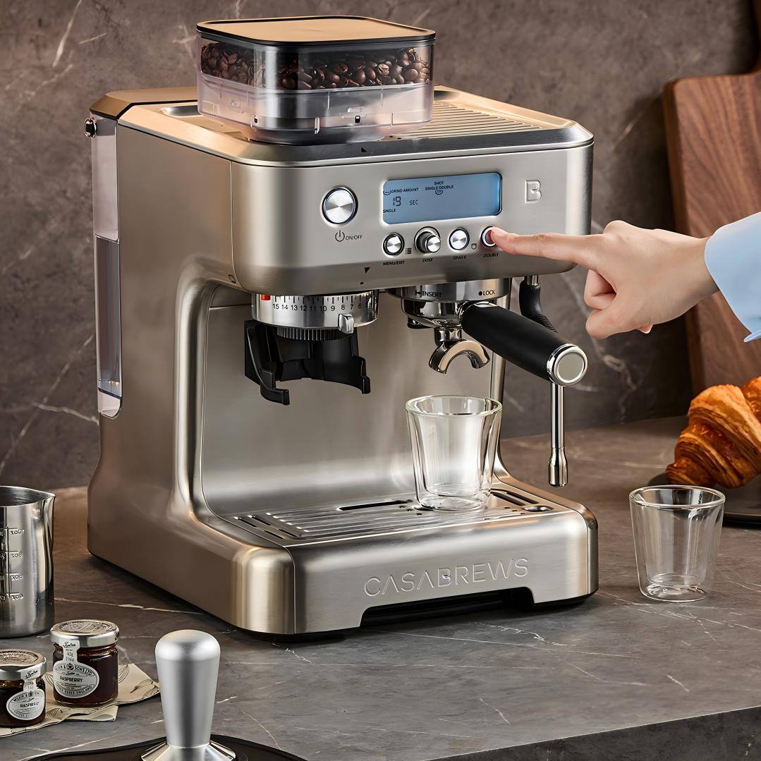 Sure, here is the corrected and grouped text from the image:

- CASABREWS
- 8 SNL AR MC B DNICAS D I - 1s 151413 14 3 1 - I 11 19 + 1 1 - oa BLOOK A CASABREWS srw
- 19 SEC
- ON/OFF
- START
- STOP
- CANCEL
- LOCK
- 15 14 13 12 11 10 9 8 7 6 5 4 3 2 1