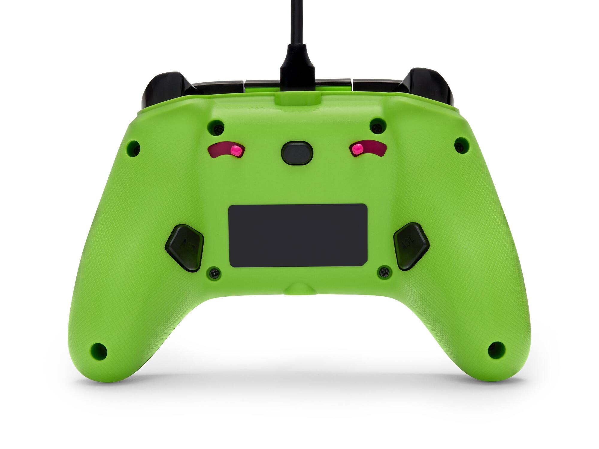 Back. PowerA - PowerA Advantage Wired Controller for Xbox Series X|S - Fortnite Glow - Fortnite Glow.