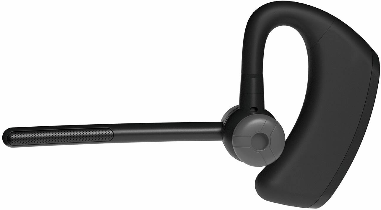 Alt View 1. BlueParrott - M500-XT Wireless Bluetooth Mono Headset with 93% Noise-Cancelling Microphone and Lightweight Design - Black.