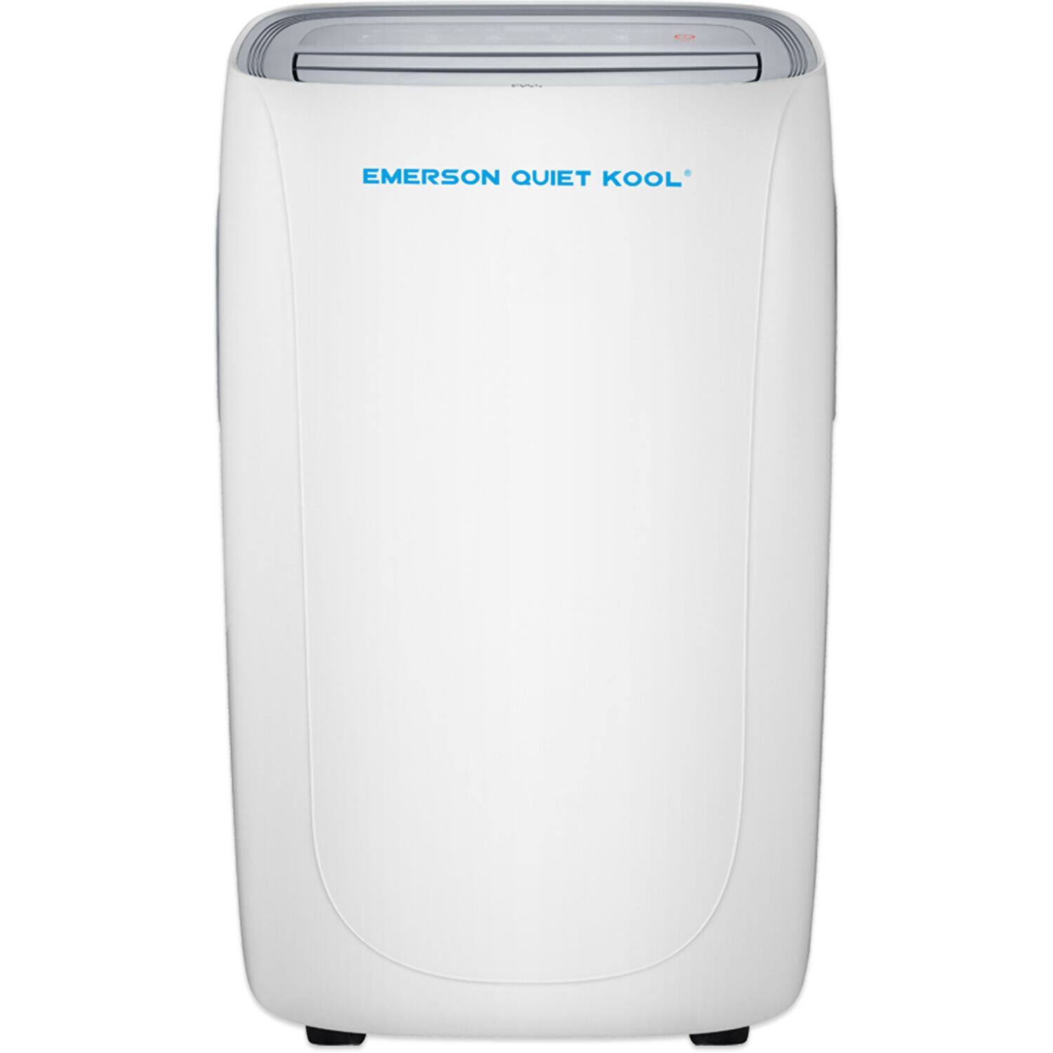 Angle. Emerson Quiet Kool - 550 Sq. Ft. 14,000 BUT Portable Air Conditioner - White.