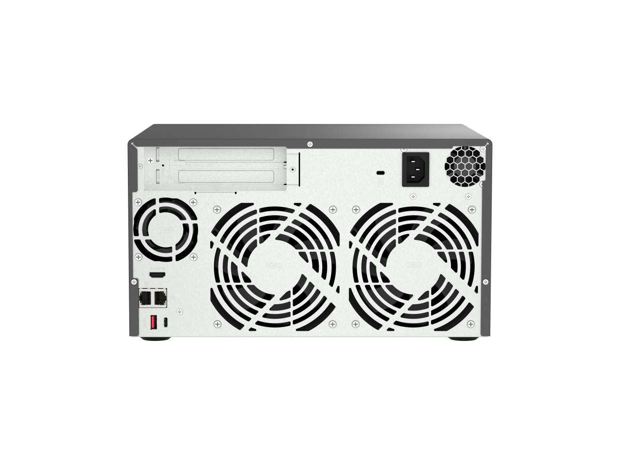 Alt View 7. QNAP - QNAP 8-Bay NAS, Intel i5-12400, 32GB RAM, 8x HDD/SSD, 2x M.2 PCIe Gen4, 2x 2.5GbE, HDMI, USB 3.2, 250W PSU.