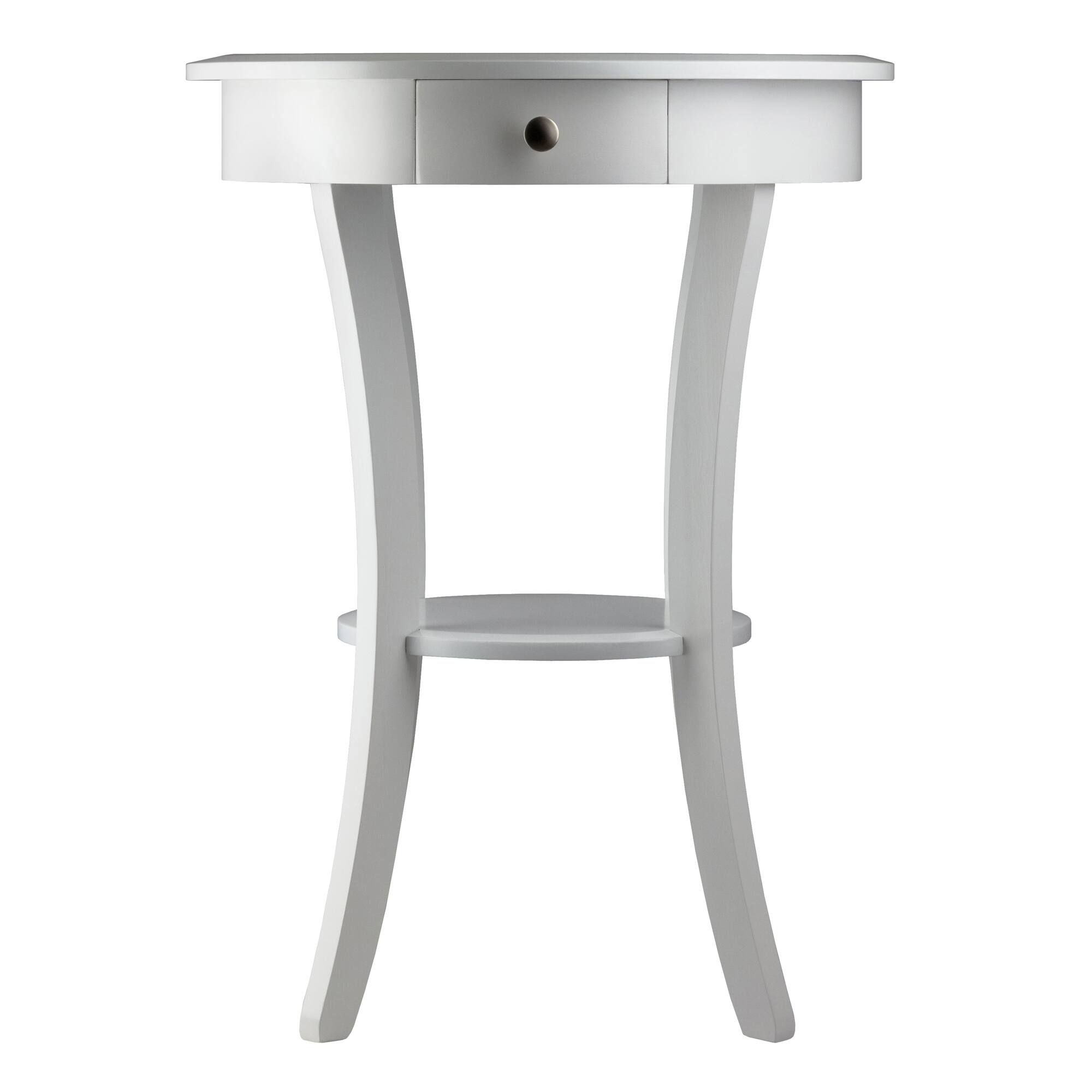 Alt View 1. Winsome Wood - Sasha Round Accent Table - White.