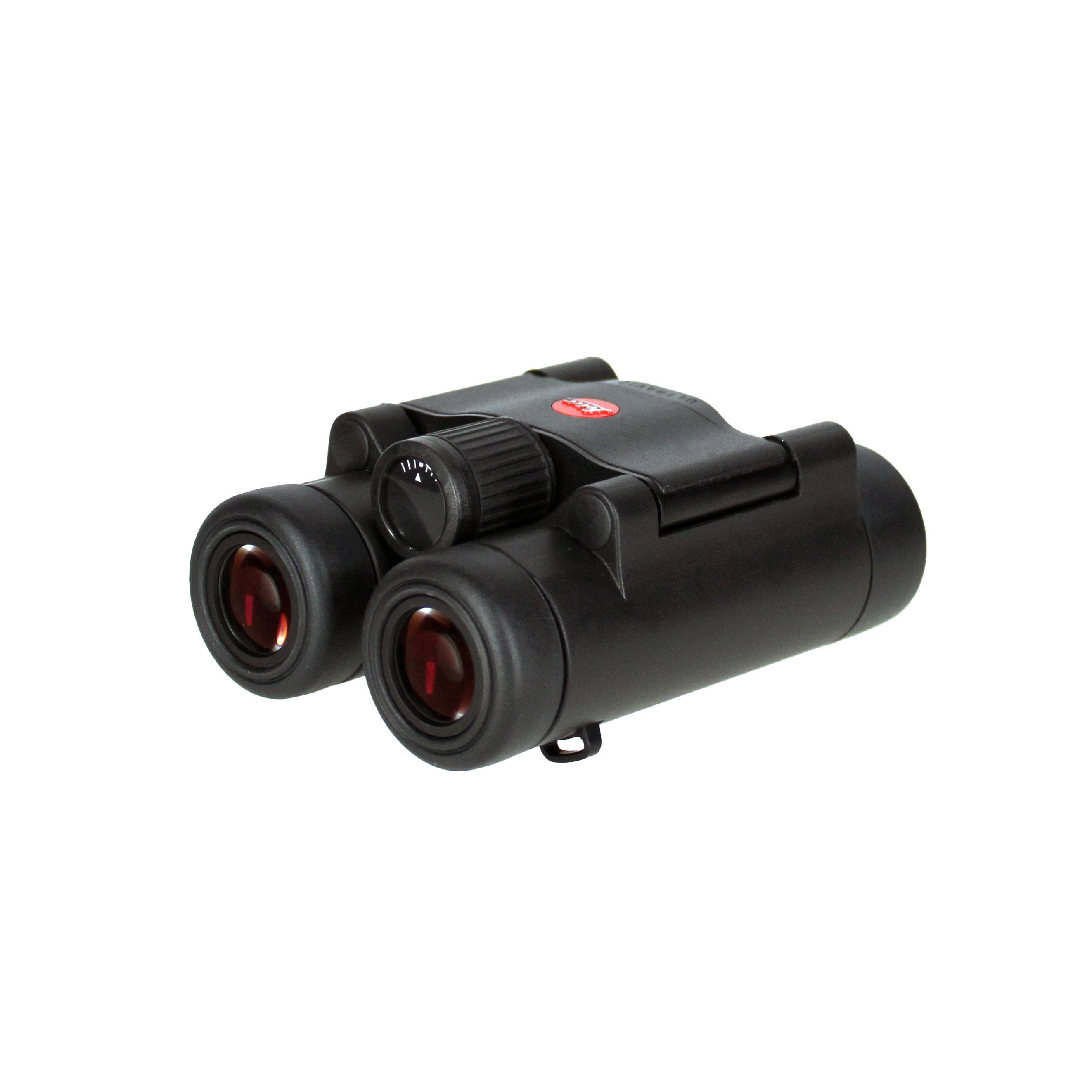 Front. Leica - Leica Ultravid BR 8x20 Compact Binocular with AquaDura Lens Coating, Black - Black.