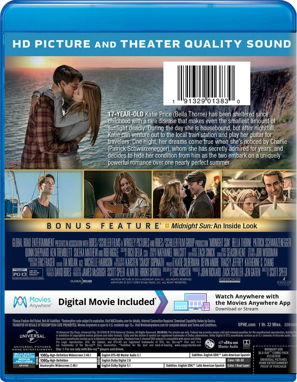 Angle. Midnight Sun (DVD + Digital) [Blu-ray].
