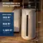 4X more clear air vs leading competitors. 13.6" quickly cleans 352 ft2 in 12.5 minutes, 844 ft2 in 30 minutes, and 1,689 ft2 in 60 minutes. Based on AHAM AC-1 00 max fan speed. Tested on CAUR AHAM AC-1 YS Dyson 6 Shark 3-90-3 ar purtiers at max fan speeds (Bieair ComfortPure SP-1 T20 in Boosted perification mode).