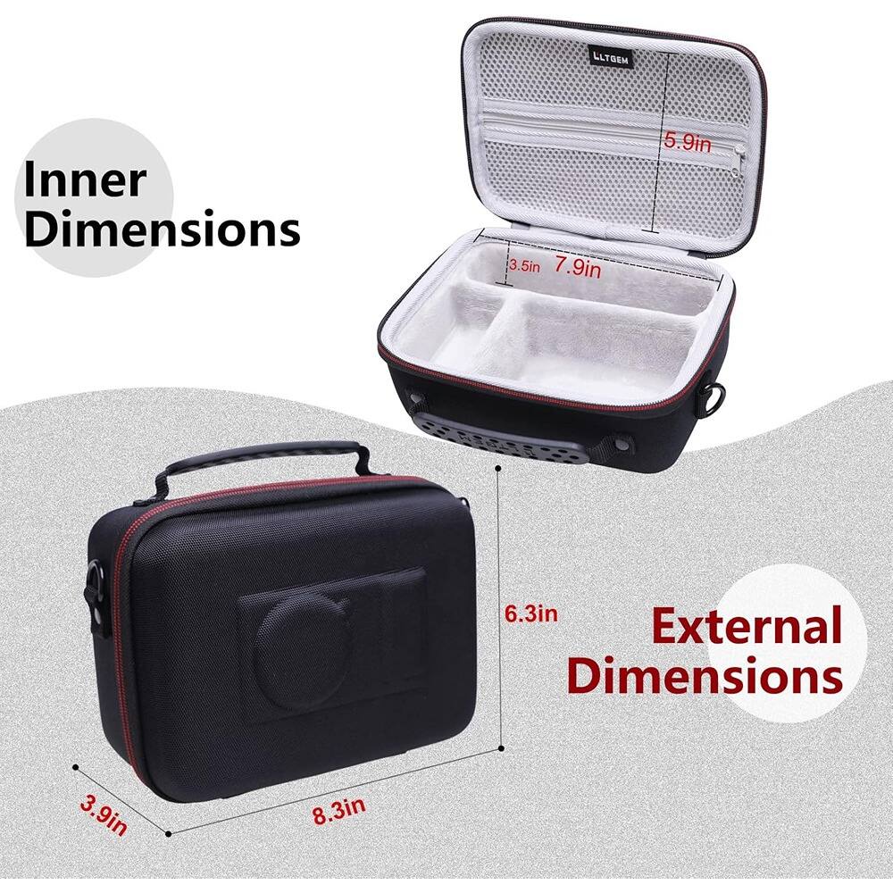 LLTGEM  
Inner Dimensions: 3.5in x 7.9in x 5.9in  
External Dimensions: 3.9in x 8.3in x 6.3in