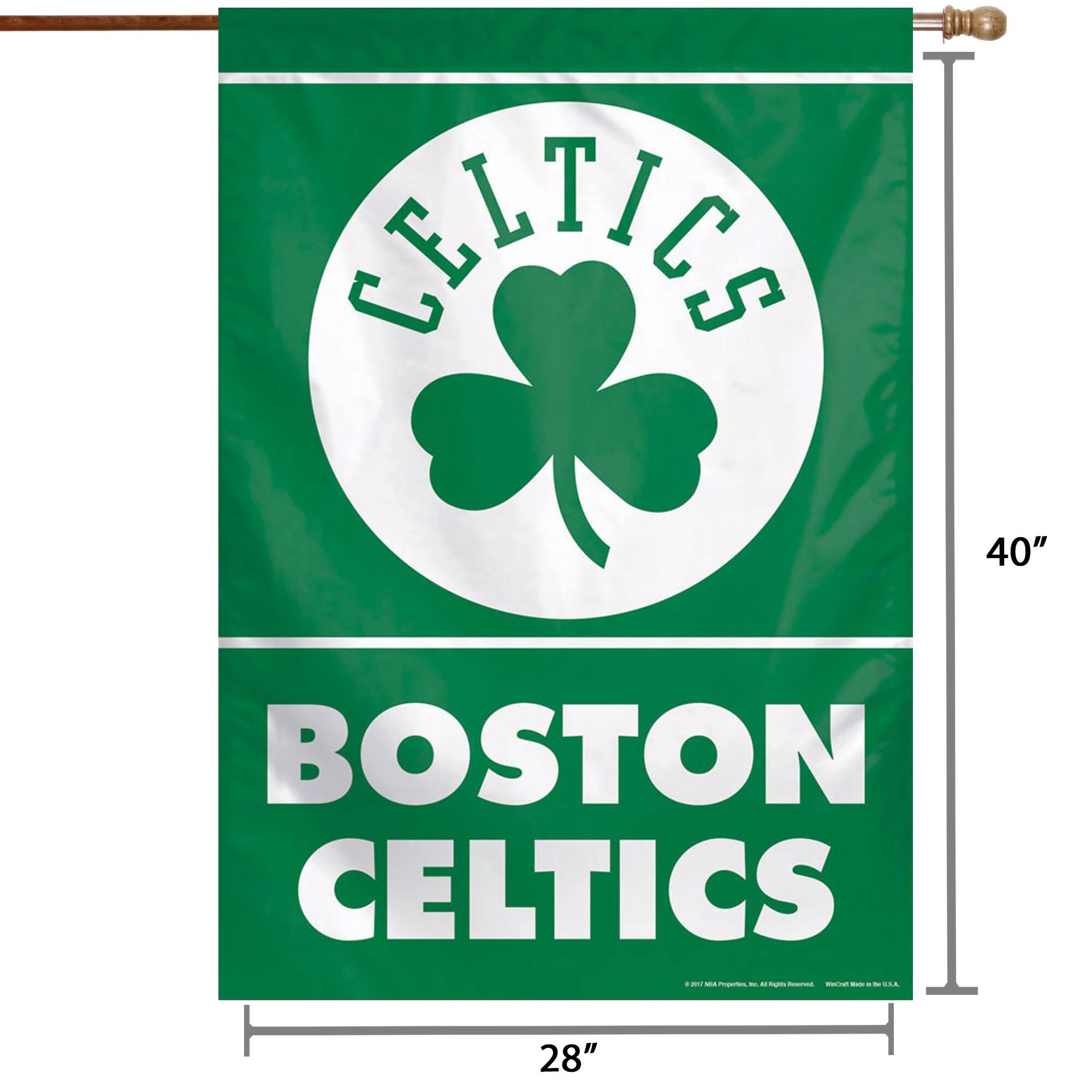BOSTON CELTICS  
40" x 28"