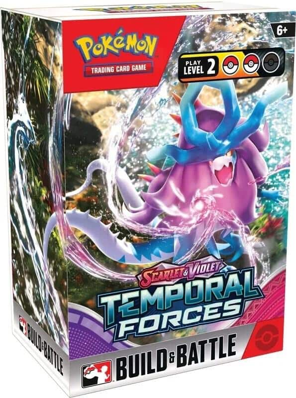 Pokémon - Trading Card Game: Scarlet & Violet Temporal Forces Build & Battle Box - SV05