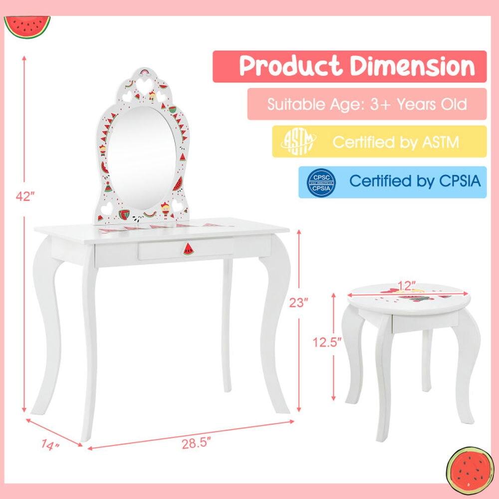 Product Dimension  
Suitable Age: 3+ Years Old  
STM Certified by ASTM  
UII Certified by CPSIA  
42"  
23"  
12.5"  
14"  
28.5"  
12"