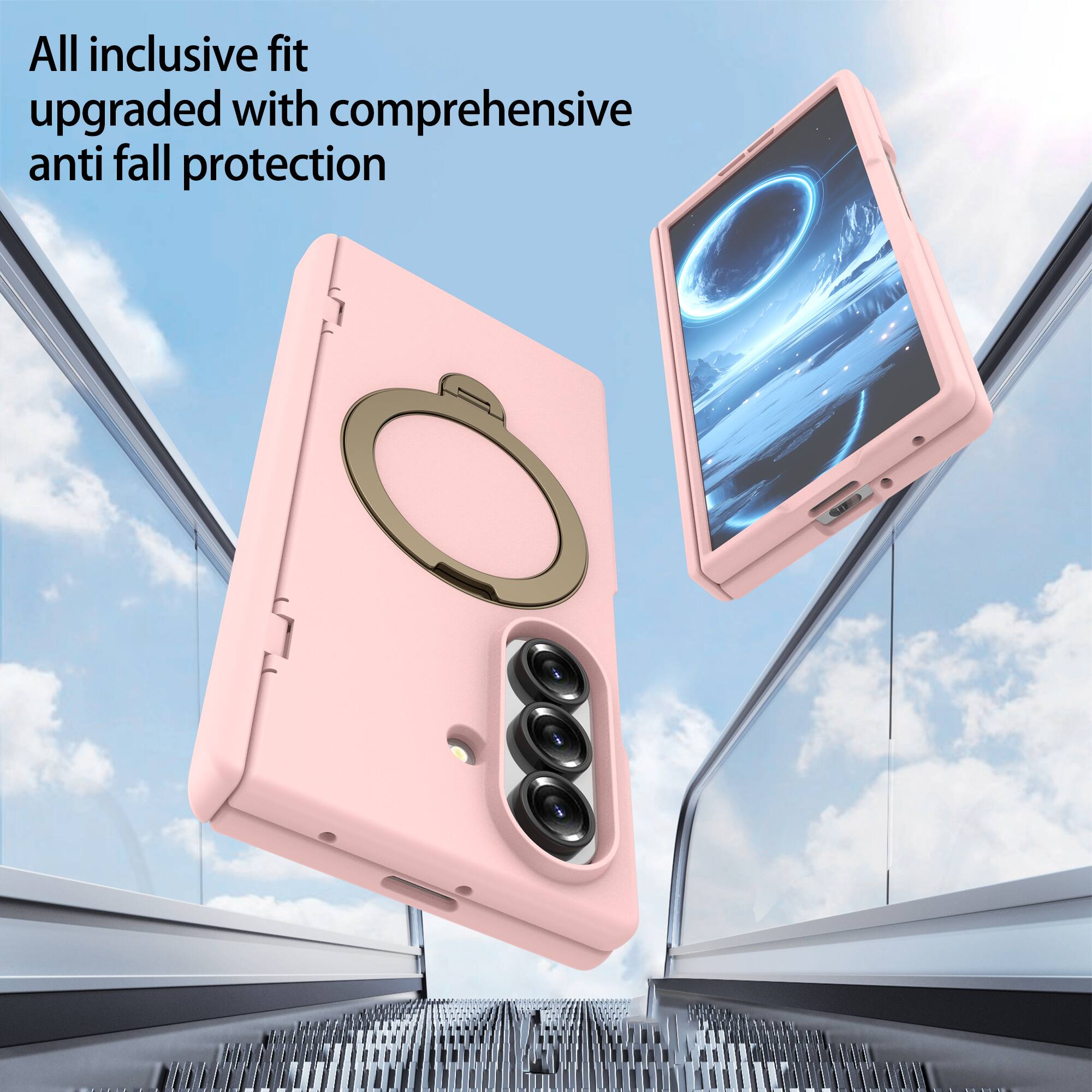 All inclusive fit upgraded with comprehensive anti fall protection