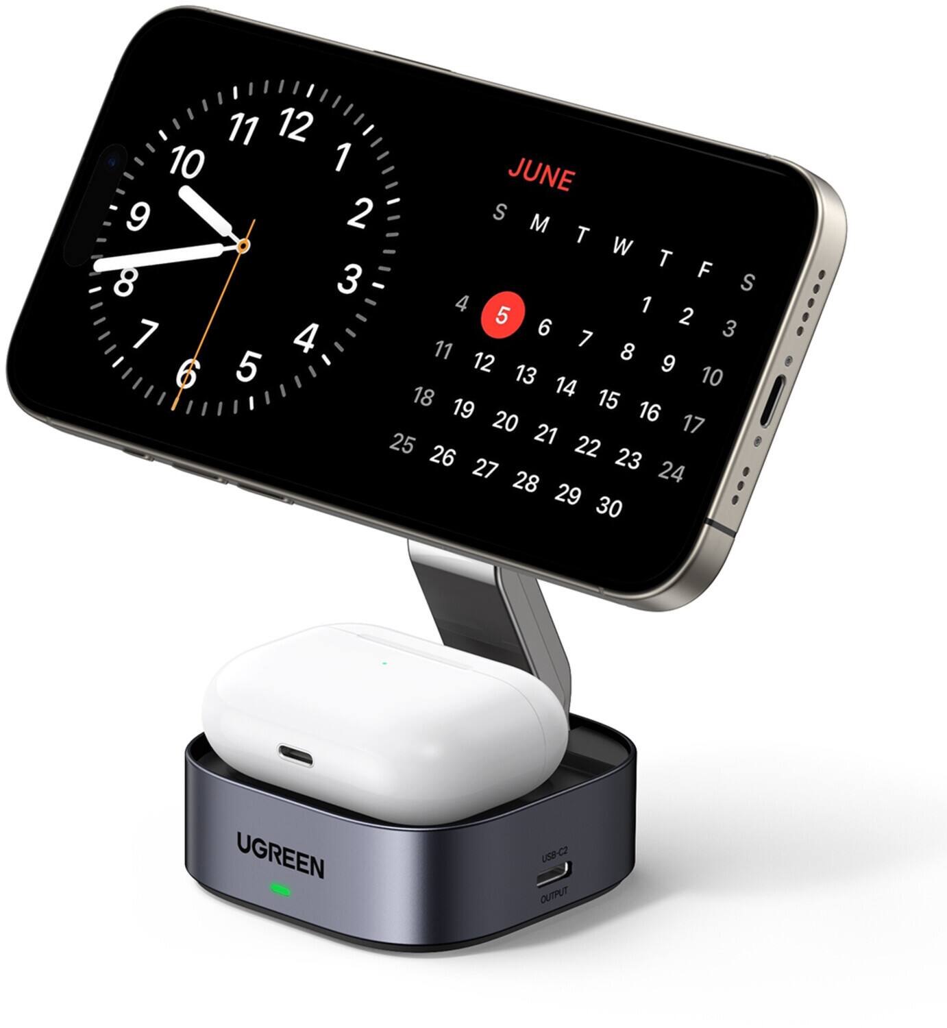 JUNE  
S M T W T F S  
1 2 3 4 5 6 7  
8 9 10 11 12 13 14  
15 16 17 18 19 20 21  
22 23 24 25 26 27 28  
29 30  

UGREEN  
USB-C OUTPUT