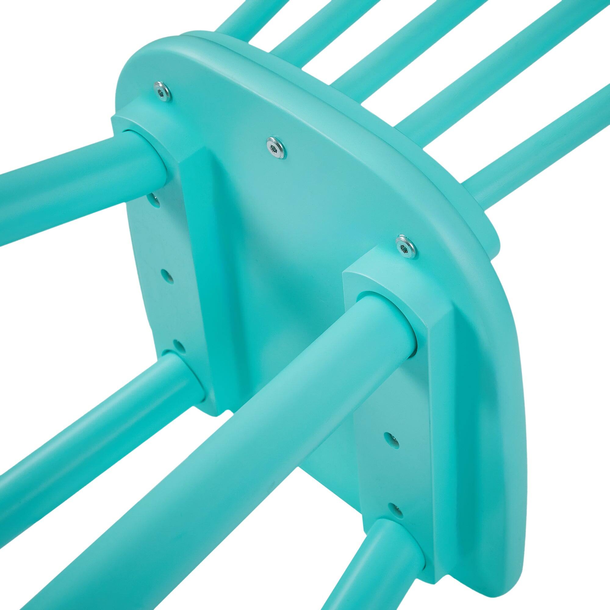 Alt View 1. Vecelo - Kids Table and Chair Set, Green Wooden Furniture for Playroom, Durable & Kid-Friendly Design - Green.