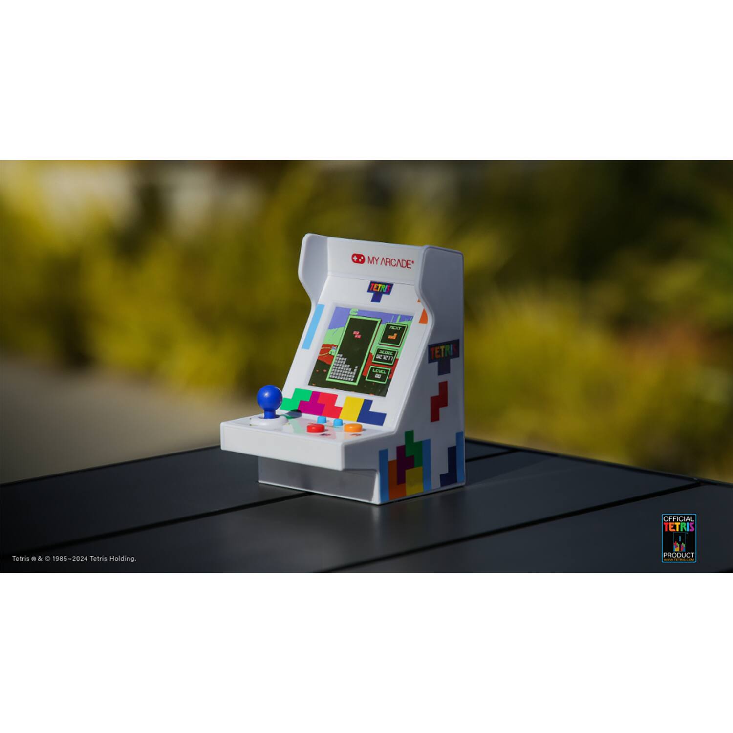 MY ARCADE*  
TETRIS  

OFFICIAL TETRIS PRODUCT  

Tetris © & ™ 1985-2024 Tetris Holding.