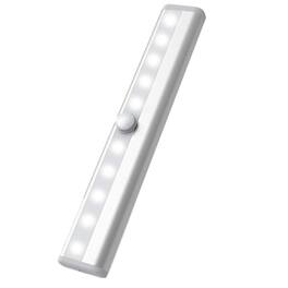 Cluzine - Motion Sensor LED Light, Wireless Magnetic Under Cabinet Lamp, Auto On/Off for Closet Stair Bedroom