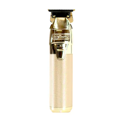 Front. Babyliss - BaByliss Pro FXONE GOLDFX All-Metal Interchangeable-Battery Trimmer #FX799G.