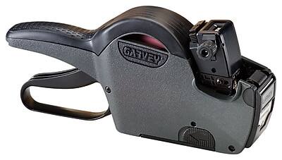 Front. Garvey - G Series 18 Labeler, 6-Line, Black - Black.